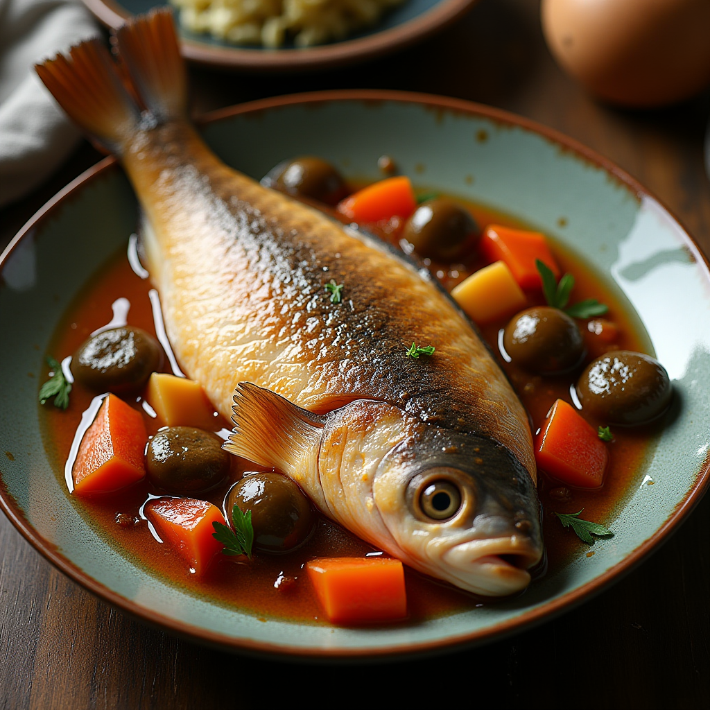 鲫鱼豆腐汤和红烧鲫鱼的做法